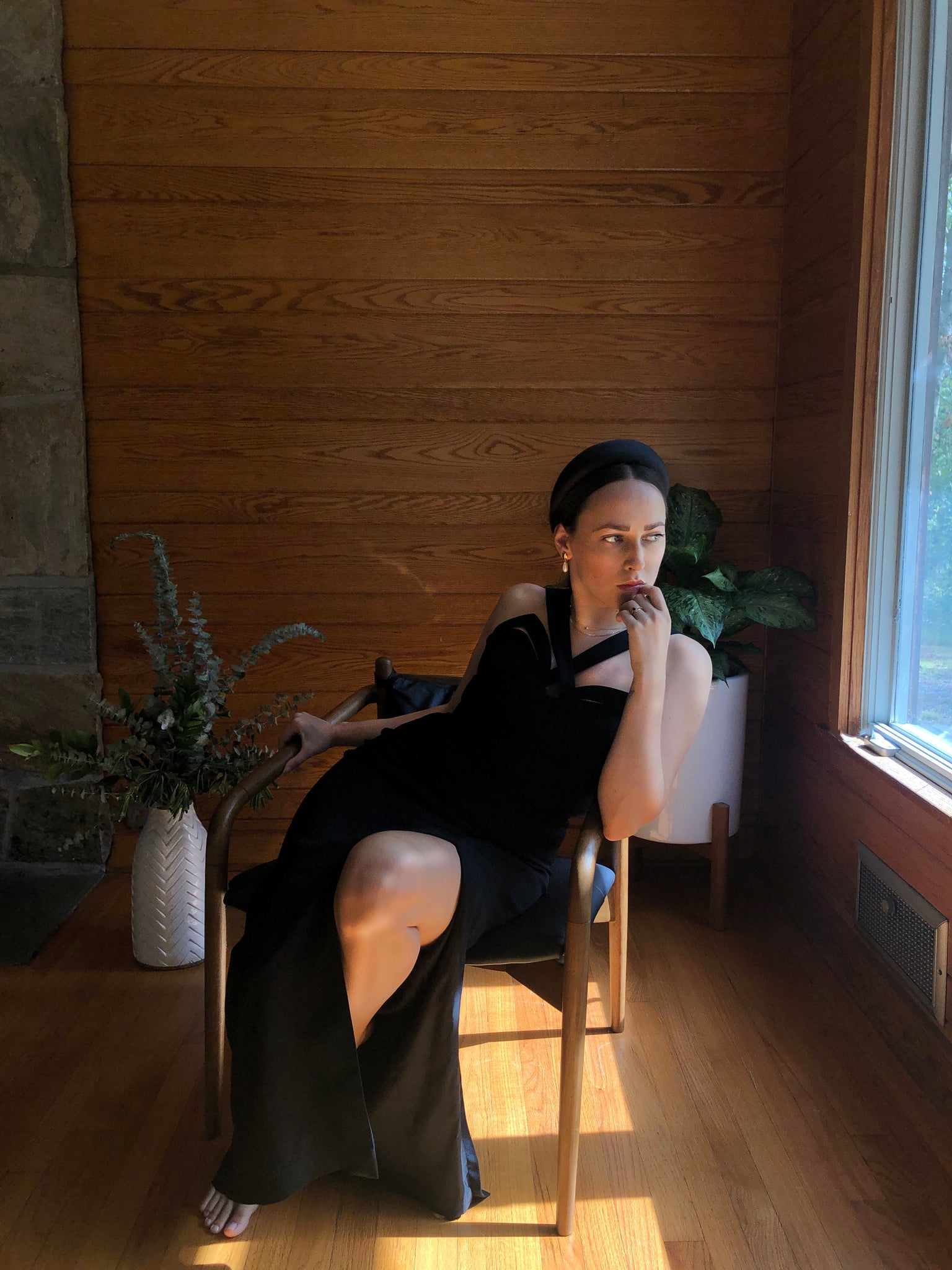 1990s Huey Waltzer Black Cutout Dress, Indecent Proposal Cha Cha Linda Vintage 1990s Huey Waltzer Black Cutout Dress, Indecent Proposal Cha Cha Linda Vintage