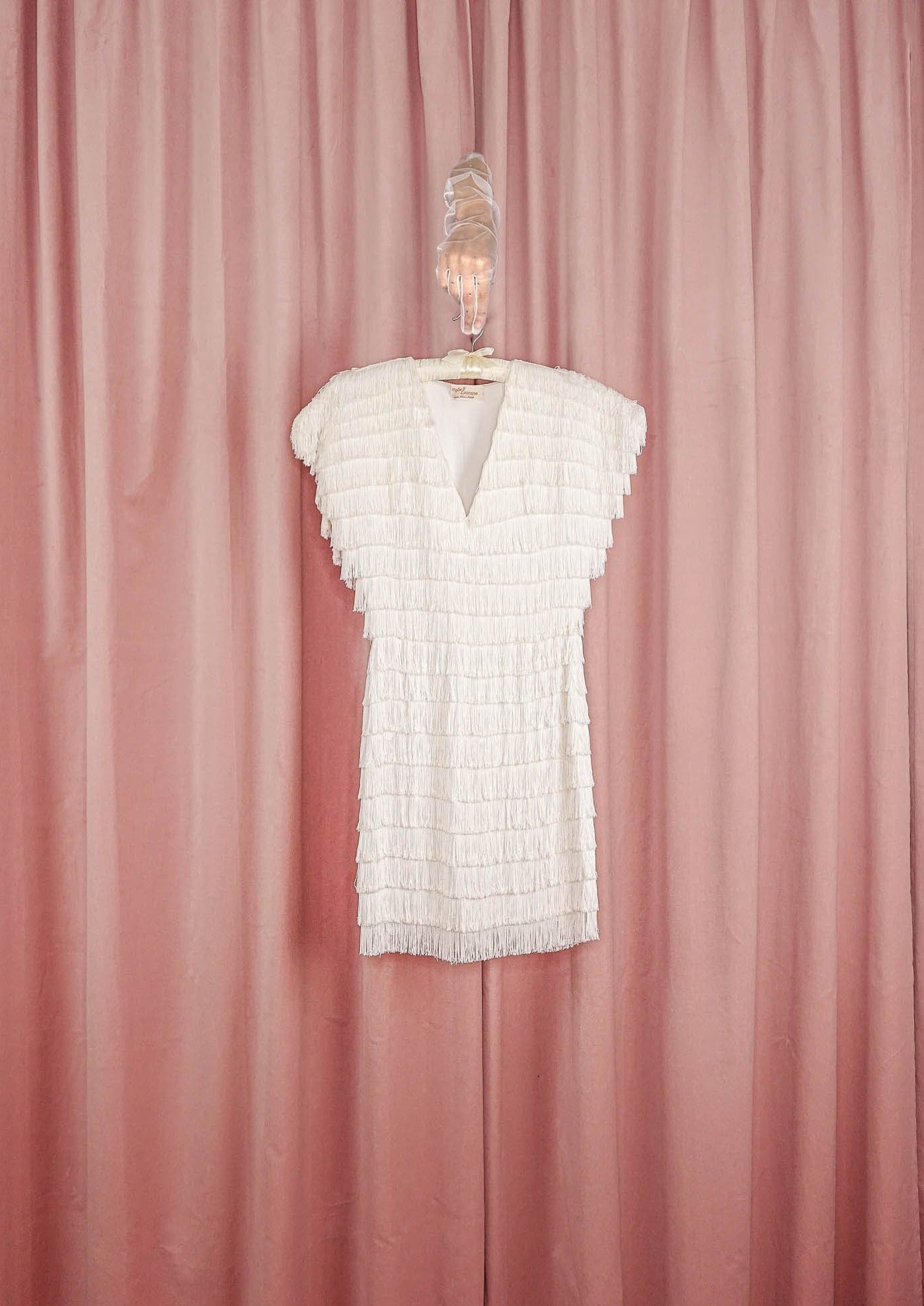 white fringe mini dress Velvi - Malibu - Model is 59 wearing size S Please refer to the size guide White Dress With Fringe |