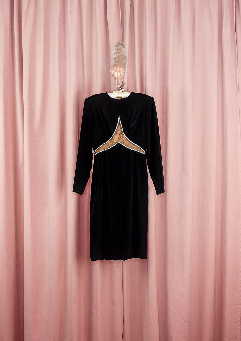 1980s 'Bob Mackie' Little Black Dress