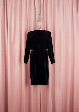 1980s 'Bob Mackie' Little Black Dress